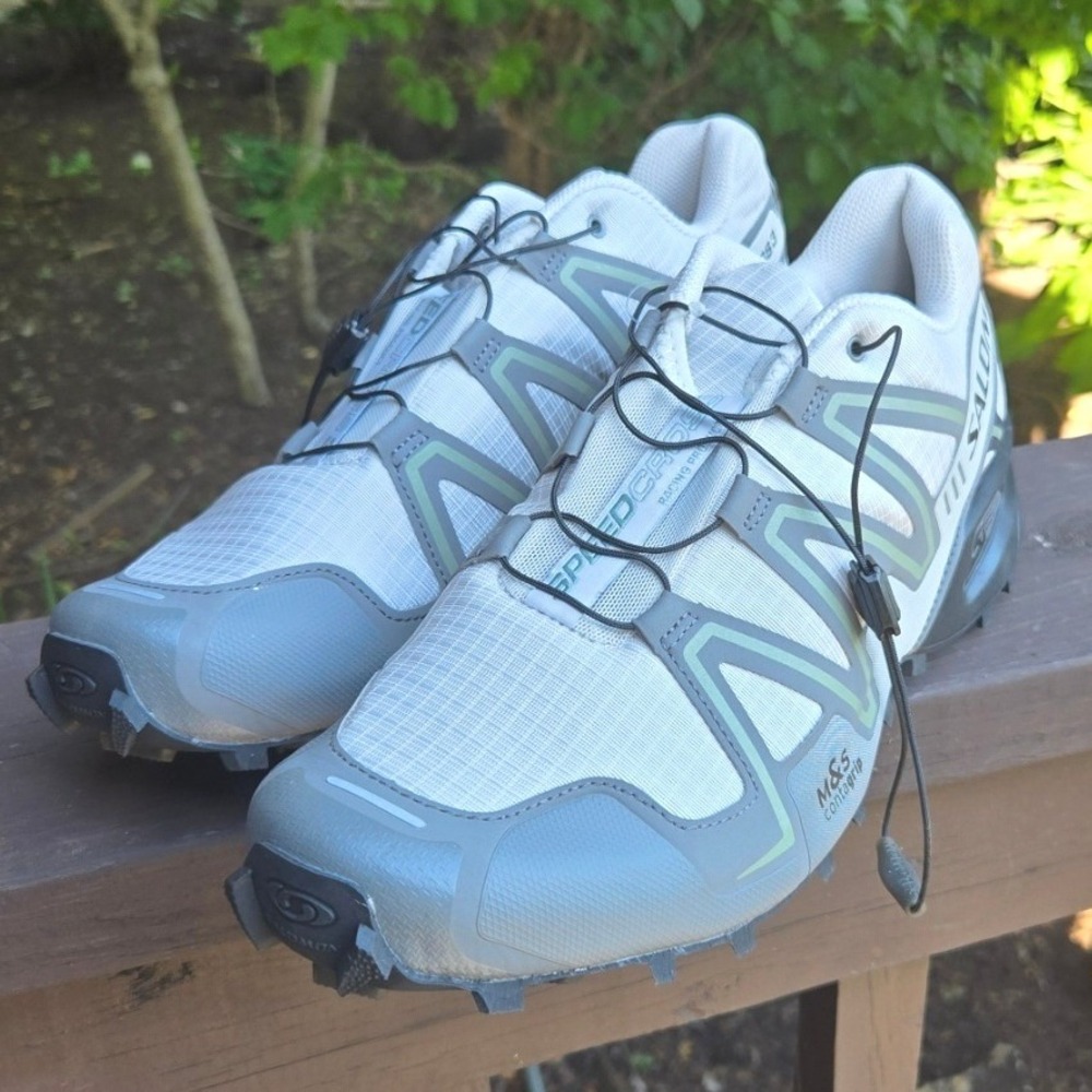 Salomon Speedcross 3 Rain Drum Bleached Sand Men's 11.5 Art 471399‎